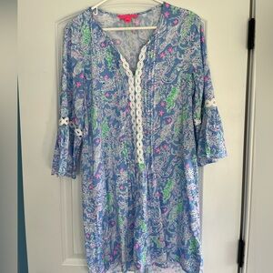 Lily Pulitzer Blue dress size Medium